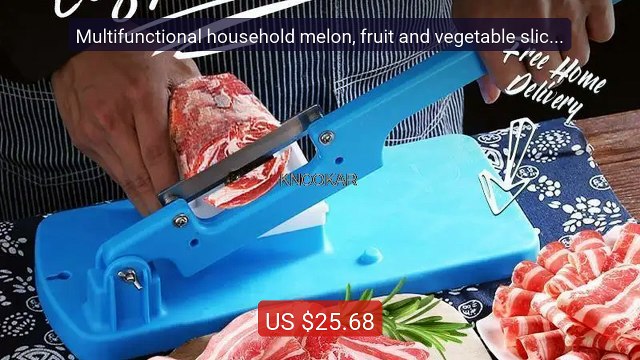 Multifunctional household melon, fruit and vegetable slicer de... Hot Deal 2026 | Limited Offer!