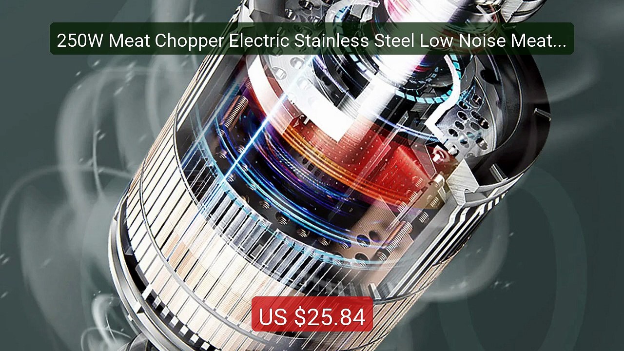 250W Meat Chopper Electric Stainless Steel Low Noise Meat Blender ... -- Best Deal 2026 | Shop Now!