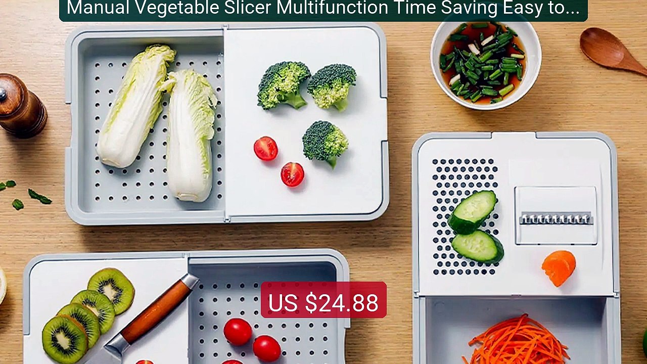 Manual Vegetable Slicer Multifunction Time Saving Easy to Clea... -- Hot Deal 2026 | Limited Offer!