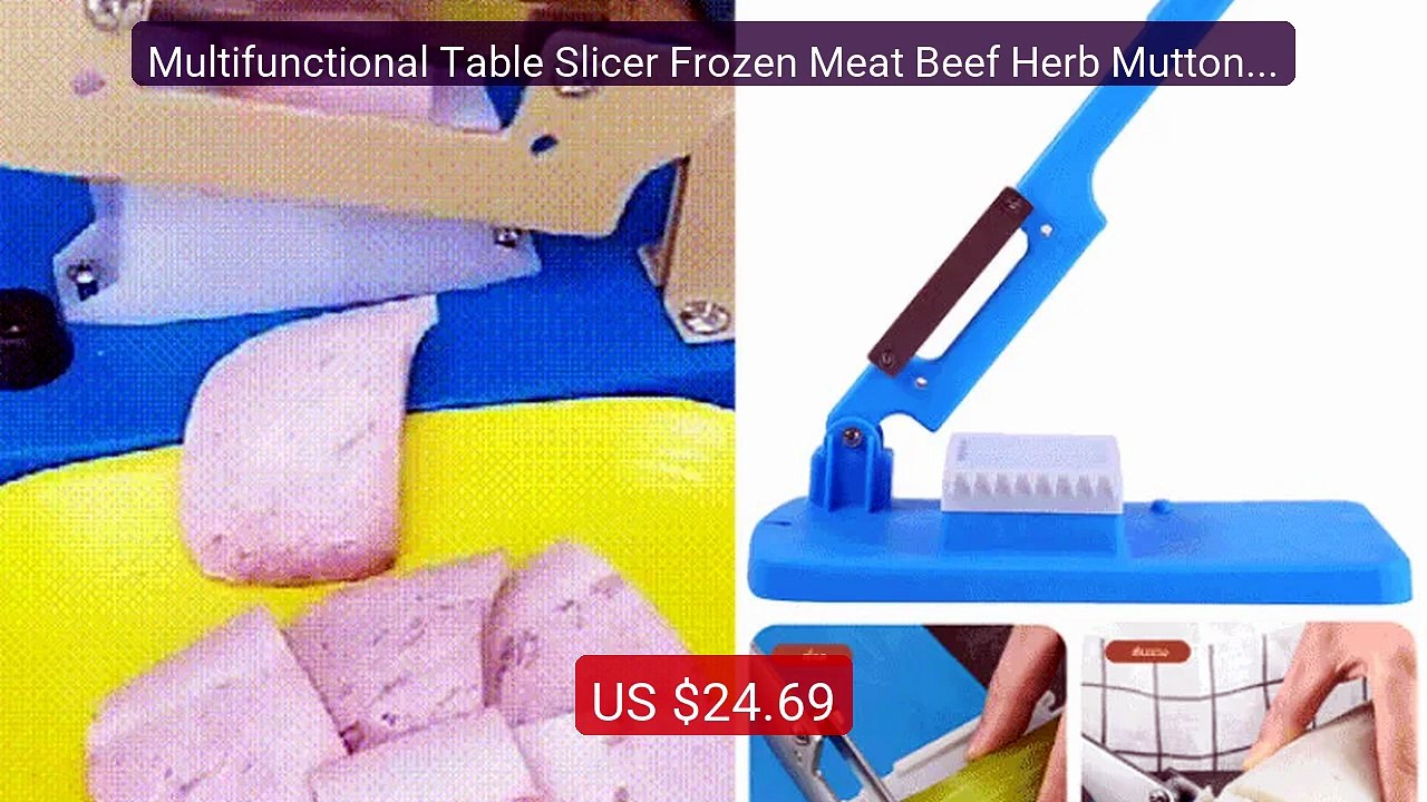 Multifunctional Table Slicer Frozen Meat Beef Herb Mutton Rol... -- Amazing Value 2026 | Must Have!