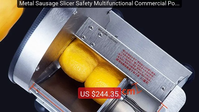 Metal Sausage Slicer Safety Multifunctional Commercial Potato Slice... Top Rated 2026 | Buy Now!