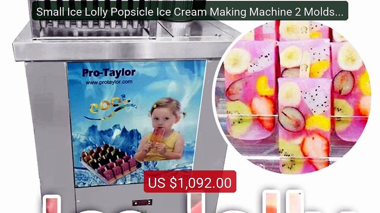 Small Ice Lolly Popsicle Ice Cream Making Machine 2 Molds Automatic... -- Top Rated 2026 | Buy Now!