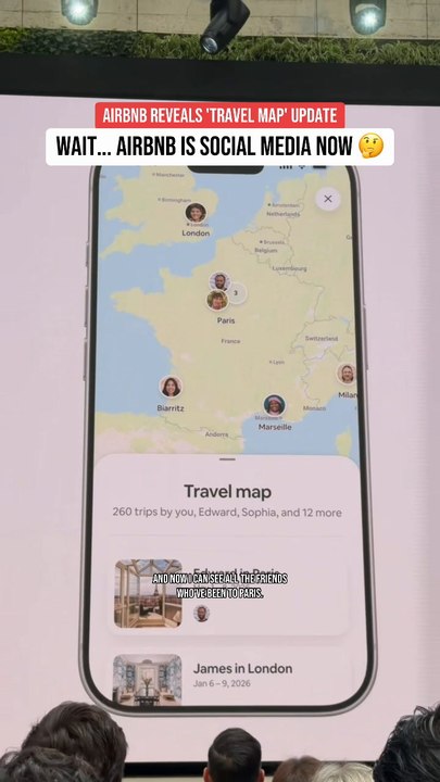 Airbnb's New 'Travel Map' Feature: Is it Social Media?