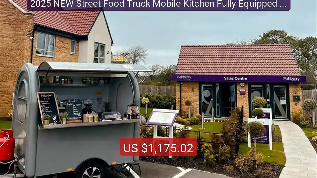 2025 NEW Street Food Truck Mobile Kitchen Fully Equipped Outdo... -- Hot Deal 2026 | Limited Offer!