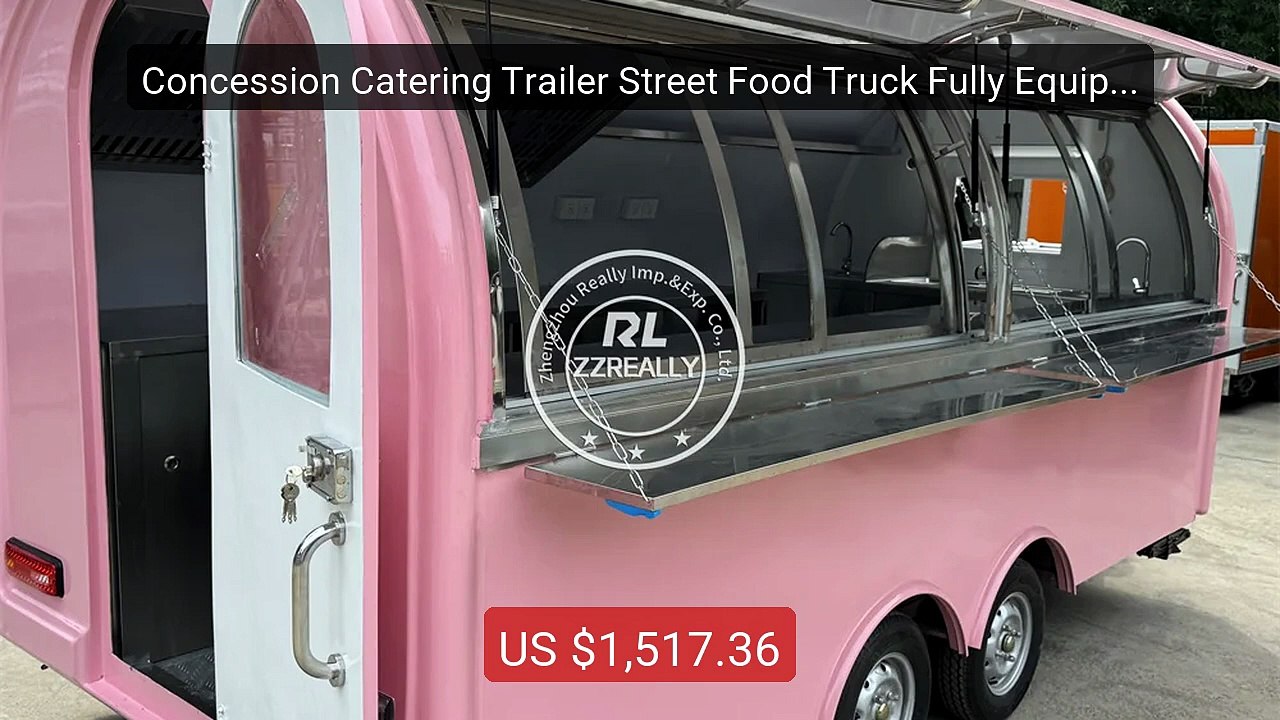 Concession Catering Trailer Street Food Truck Fully Equipped ... -- Amazing Value 2026 | Must Have!