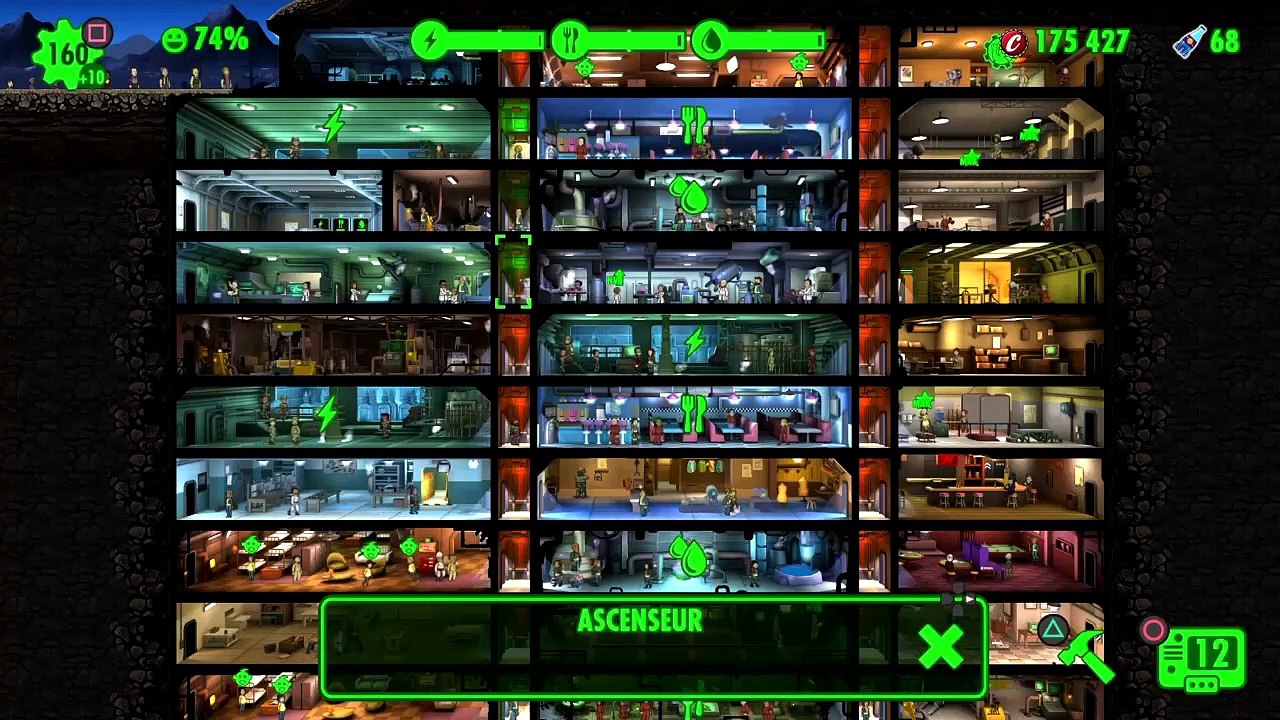 J'AMÉLIORE mon S.P.E.C.I.A.L sur FALLOUT SHELTER ! 💪 #12