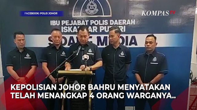 Viral ART WNI Dianiaya di Malaysia, 4 Orang Ditangkap! Begini Keterangan Polisi Johor