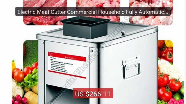 Electric Meat Cutter Commercial Household Fully Automatic Meat... Hot Deal 2026 | Limited Offer!
