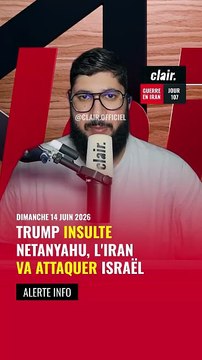 Trump INSULTE Netanyahu, et l'Iran va attaquer Israël ce soir ! #iran #israel #usa #Trump #liban