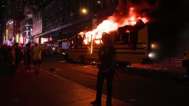 Over 60 arrested as Knicks celebrations turn sour
