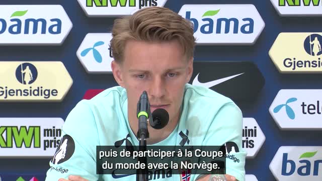 Norvège - Odegaard sur le Mondial : "C'est mon rêve"