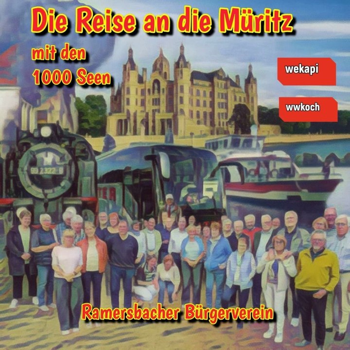 Die Reise an die Müritz  mit den 1000 Seen