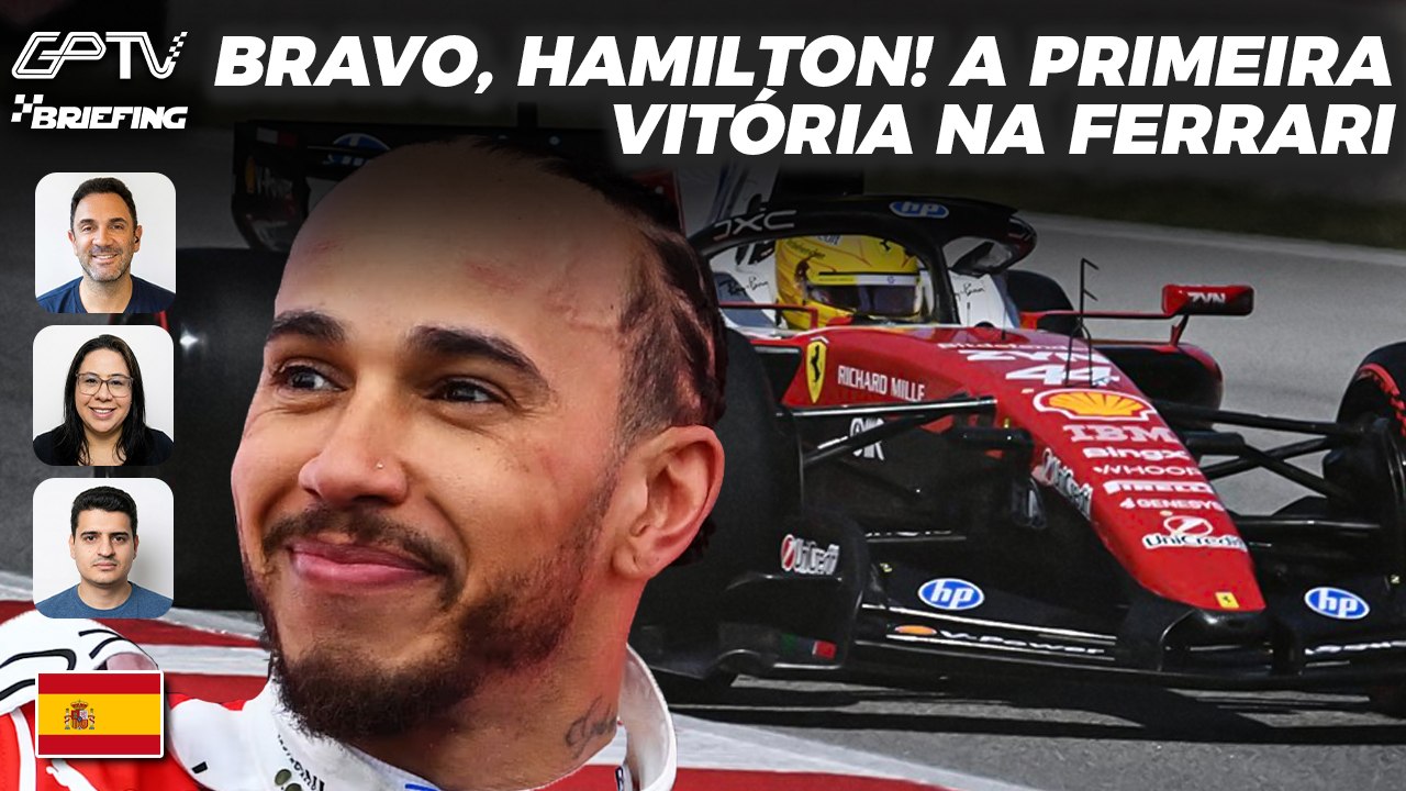F1 2026 EM BARCELONA: HAMILTON VENCE PELA 1ª VEZ COM FERRARI [Briefing]