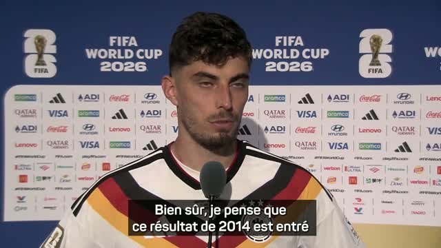 Allemagne - Havertz : C'est quelque chose de spécial de débuter avec un 7-1