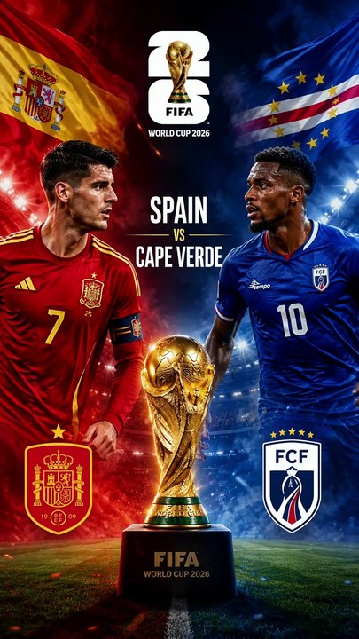FIFA World Cup 2026 Spain Vs Cape Verde