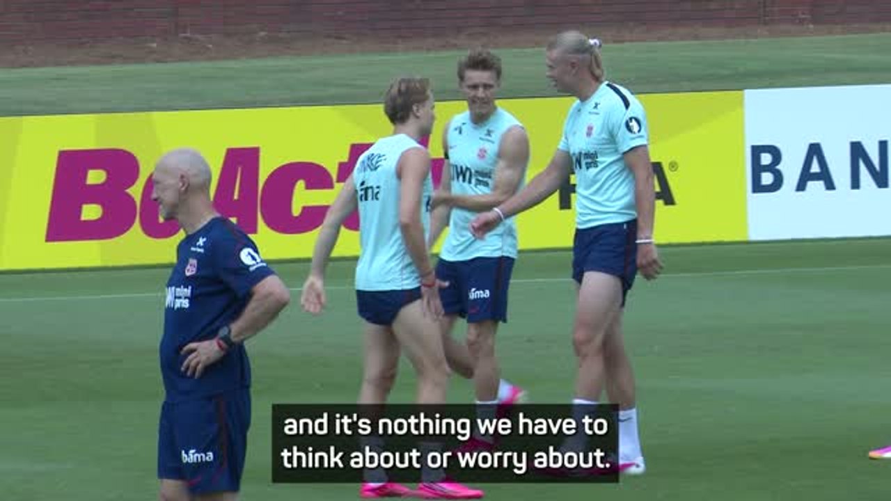 Haaland rivalry forgotten when playing for Norway – Odegaard