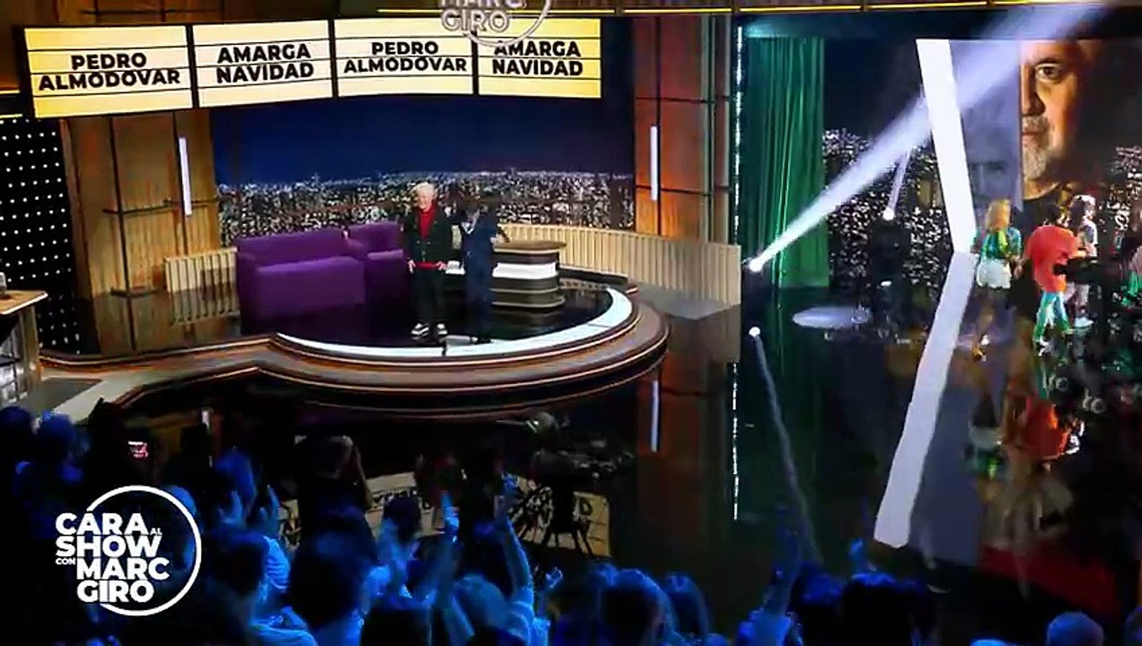 Cara al show con Marc Giró - Pedro Almodóvar, Najwa Nimri y Pepe Colubi En español