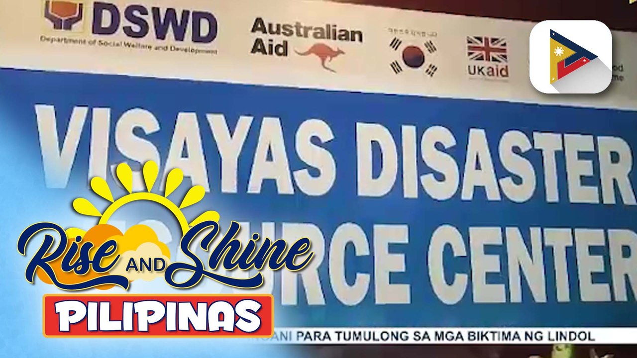 Nasa 38,000 family food packs mula sa Visayas Disaster Resource Center ng DSWD, patungo na sa Mindanao para maghatid ng tulong