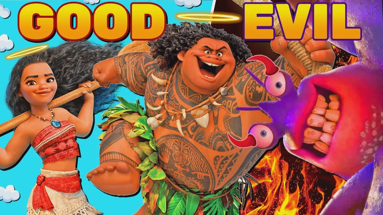 Personajes de Moana: ¡Del más bueno al más malvado!
