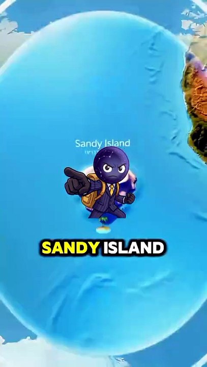 The land that showed on Maps but never existed