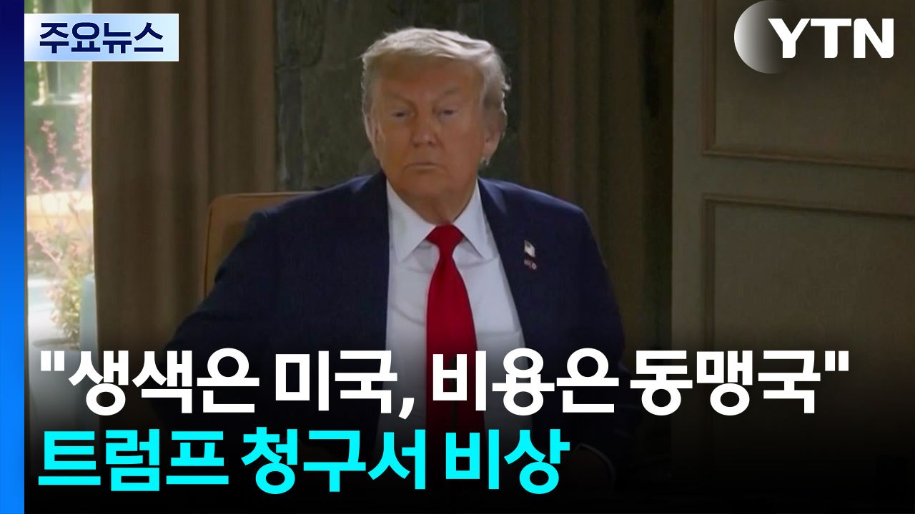 "생색은 미국이, 비용은 동맹국이"...트럼프 청구서 '비상' / YTN