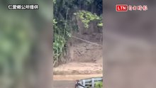 大雨襲南投仁愛鄉！投89線18.2K路段土石流交通中斷