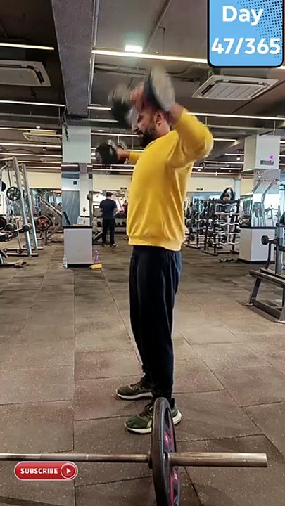 Day 47/365 – Shoulder Workout 💪‪@ZindagiChalRhiHai‬