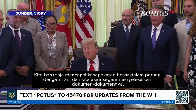 Donald Trump Umumkan AS-Iran Capai Kesepakatan Damai: Harga Minyak akan Turun!