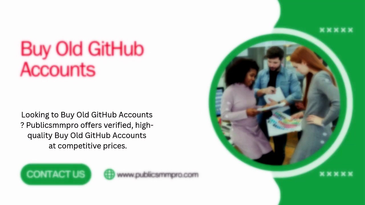 How to Buy Old GitHub Accounts for Developers USA