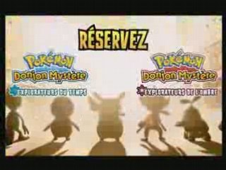 Pub jeux Pokémon Donjon Mystère 2 (Version à 20 secondes)