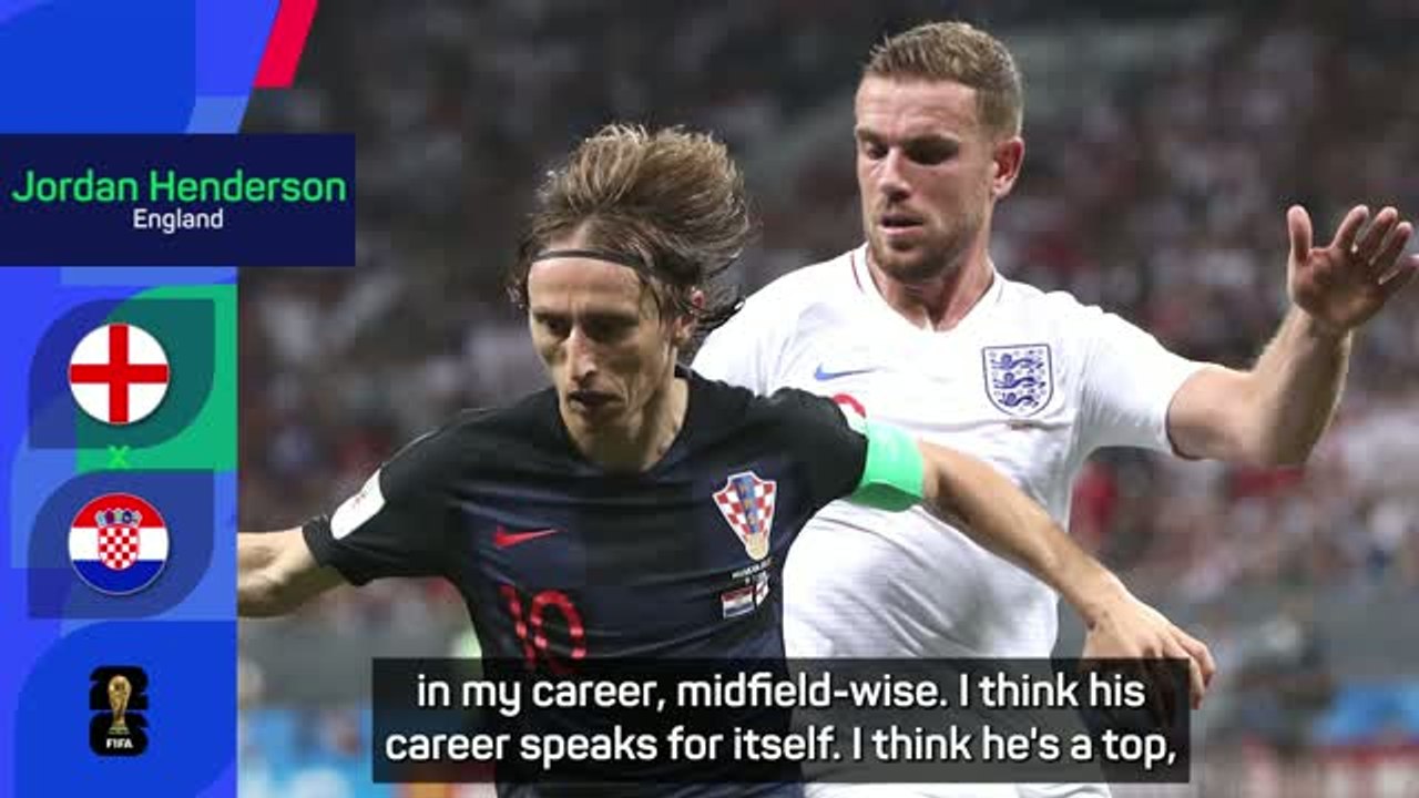 Henderson hails 'world-class' Modric ahead of England's clash with Croatia