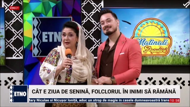 Tina Militaru - Buzau, apa curgatoare (Matinali si populari - ETNO TV - 11.06.2026)