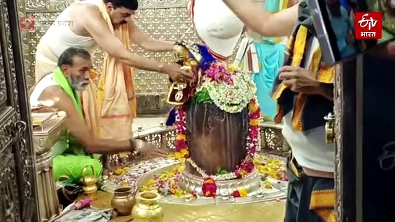 राज्यसभा सांसद बनने के बाद उज्जैन पहुंचे महेश केवट, बाबा महाकाल को अर्पित की जीत