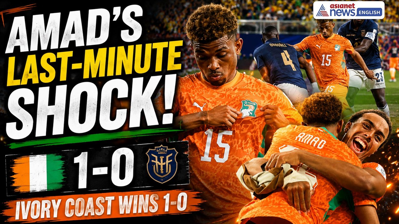 Ivory Coast vs Ecuador Highlights: Amad Diallo’s 90th-Minute Winner Stuns Ecuador | FIFA 2026