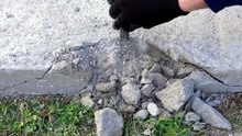 Cement floor repairing method
