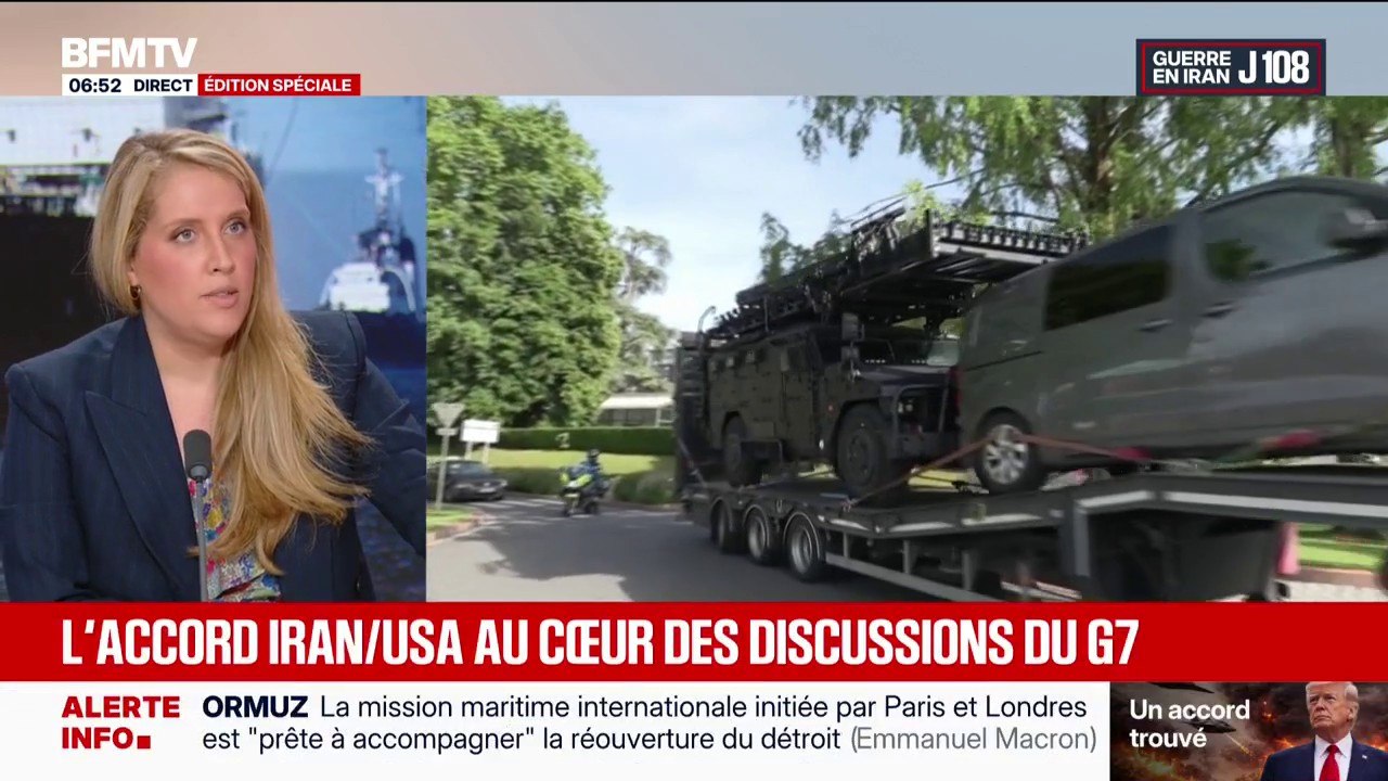 Emmanuel Macron va rencontrer Donald Trump en marge du G7