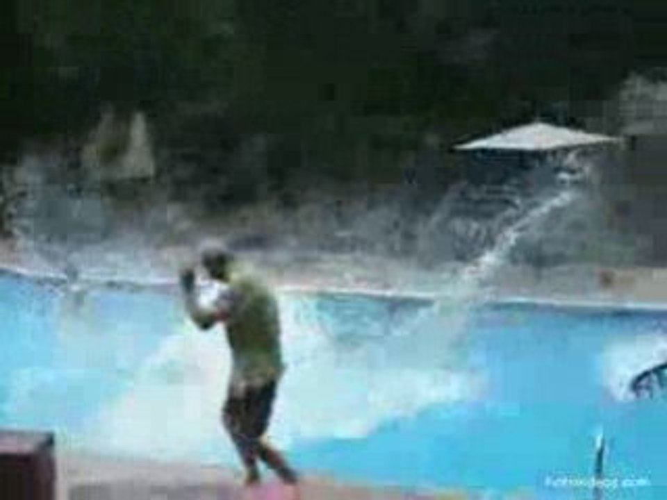 Huge Pool Jump