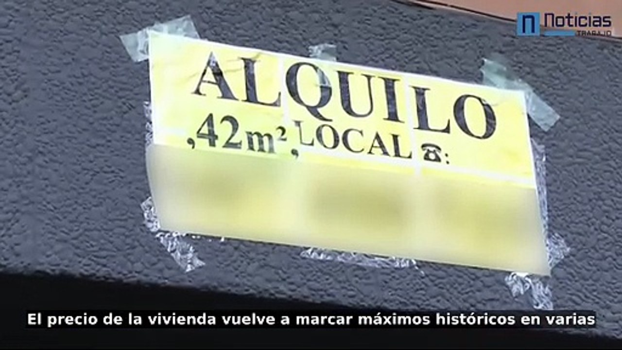La vivienda marca máximos históricos y supera la burbuja de 2008