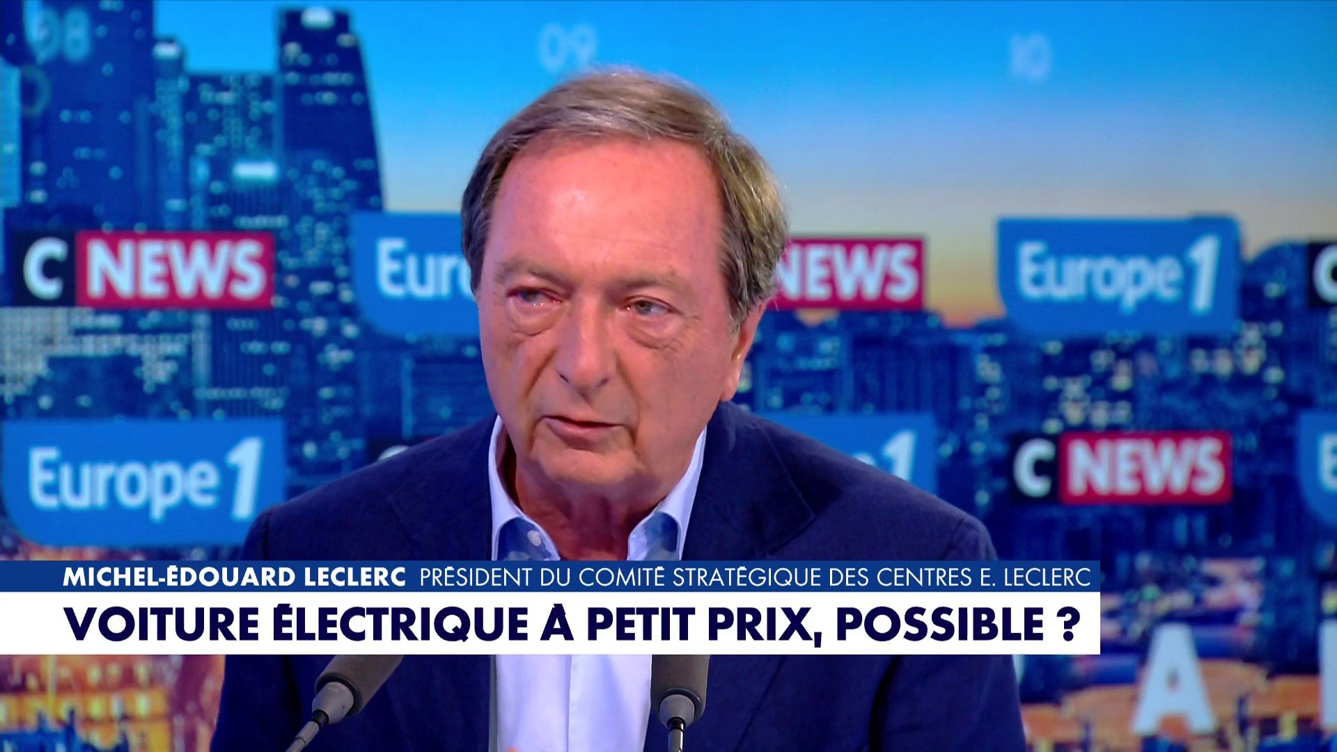 Michel-Edouard Leclerc : «Pour notre souveraineté, il faut foncer sur l'électrique»