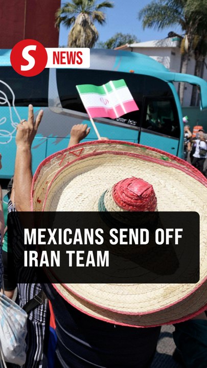 Iran team gets Mexican send-off before traveling to the US