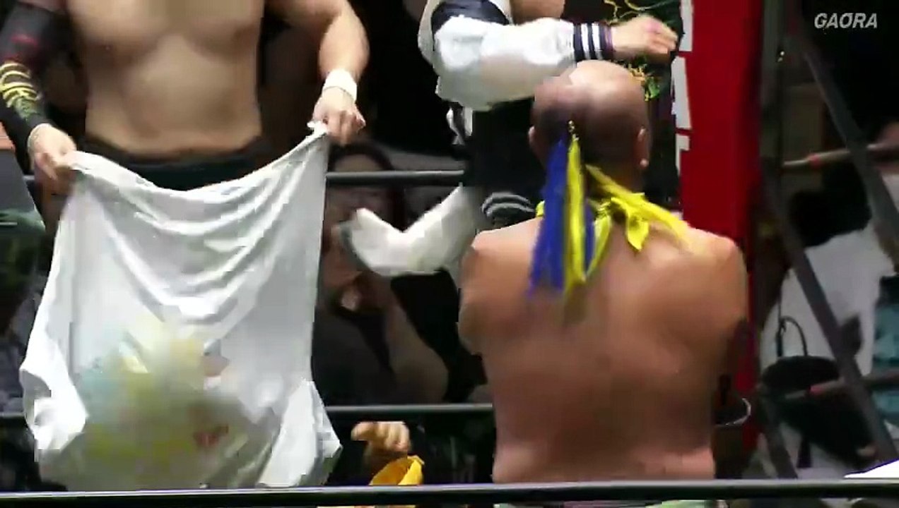 Kzy, Genki Horiguchi, Susumu Yokosuka, Punch Tominaga, JACKY "FUNKY" KAMEI vs. Strong Machine J, Flamita, U-T, GuC, @KEY DRAGONGATE .06.05