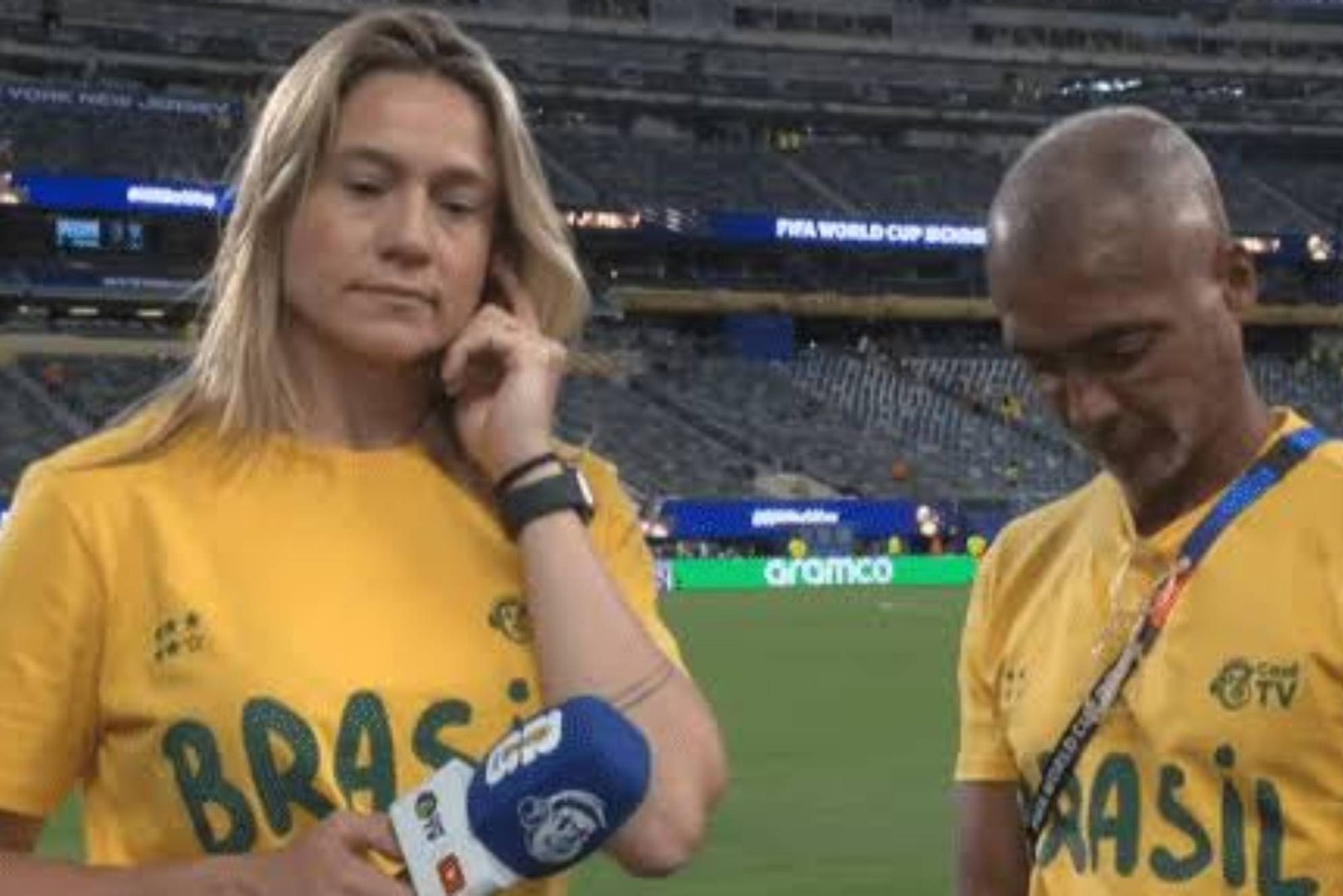 Polémica contestación de Romario a una periodista<br>