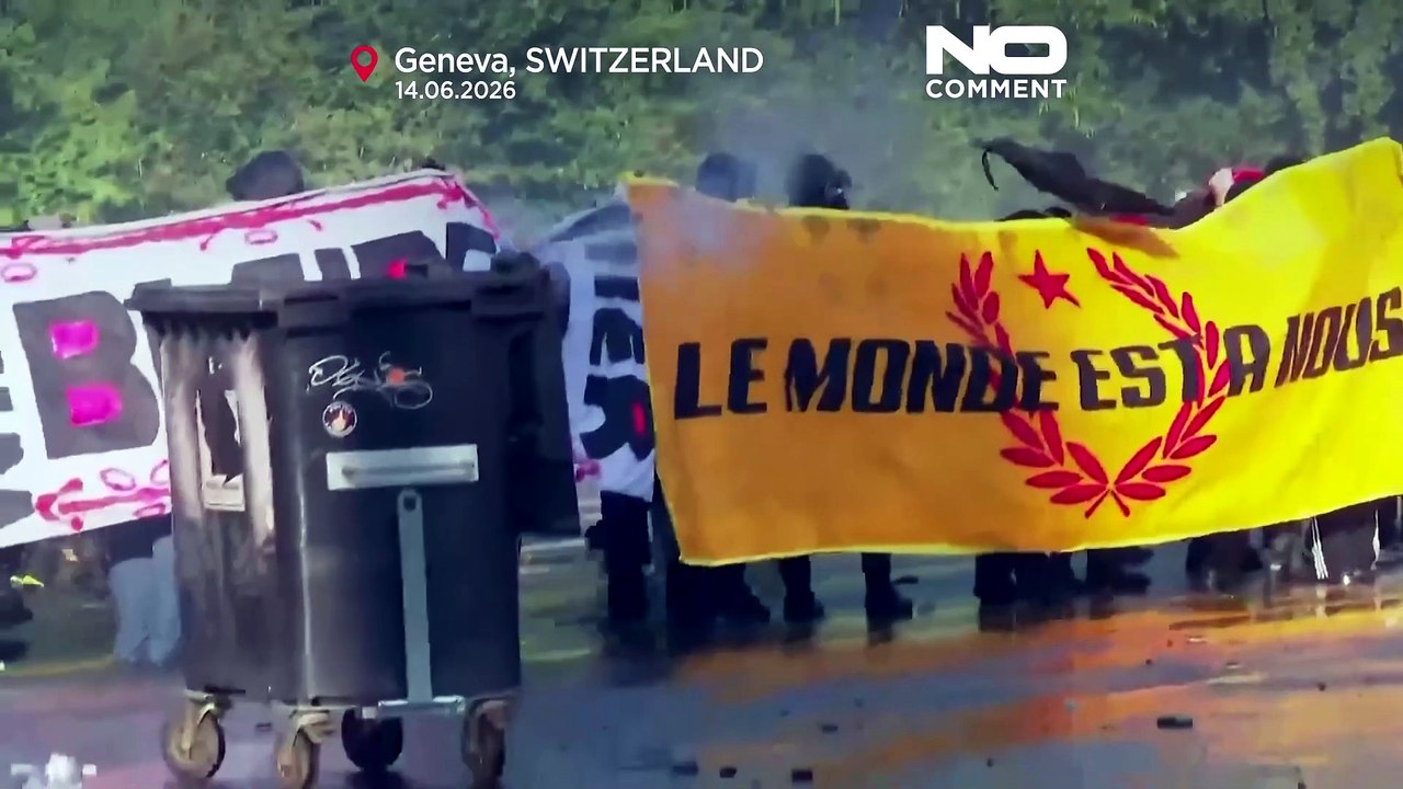 Genf: Zusammenstöße bei Demo von 20.000 gegen G7-Gipfel und globale Politik