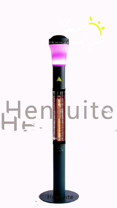 Hot Selling Patio Heater New Design Infrared Freestanding Halogen Outdoor Patio Heater
