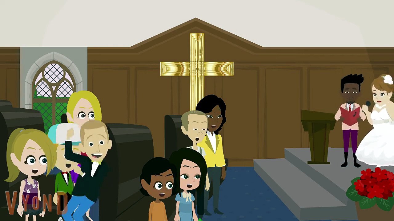 Childish Dad misbehaves at the Church