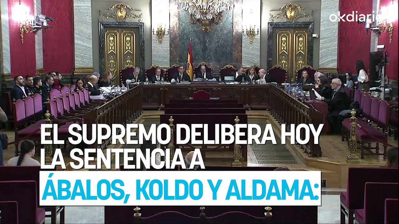 El Supremo delibera hoy la sentencia a Ábalos, Koldo y Aldama: fallo unánime y condenas muy por debajo de lo que reclama la Fiscalía