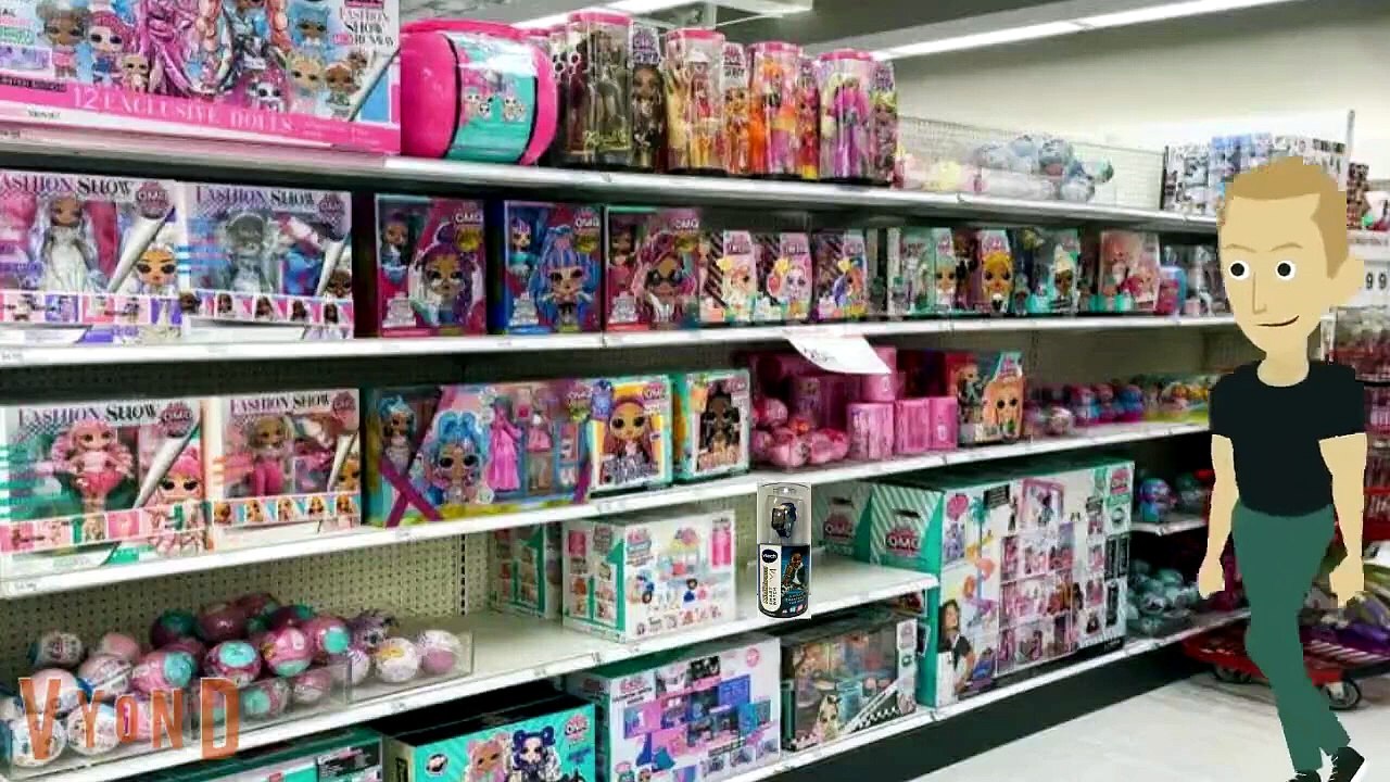 Childish Dad misbehaves at Target