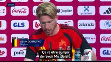 De Bruyne : « Ça va être sympa d’affronter Salah, comme au bon vieux temps » - Foot - Coupe du monde 2026