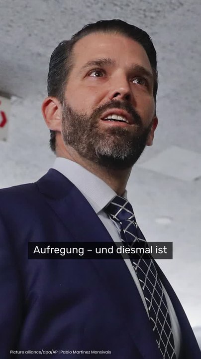 No Glomex Donald Trump Jr.: 'Was für ein Versager muss man sein' - Präsidenten-Sohn erzürnt mit neuen Bildern