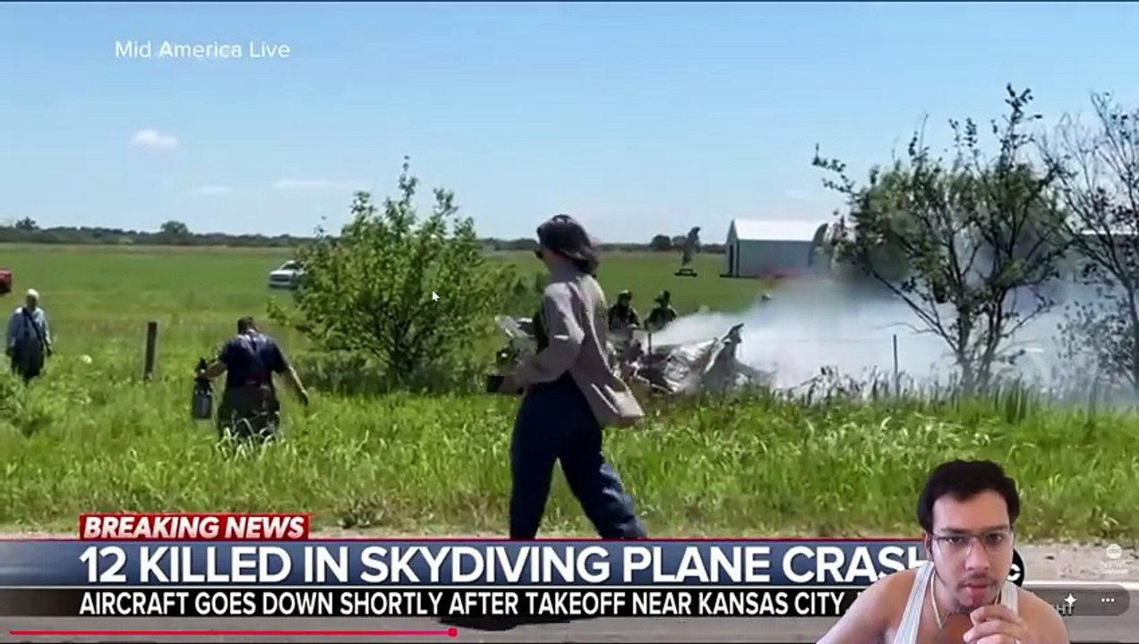 12 killed in skydiving plane crash